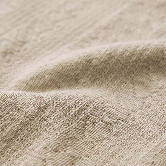 John Varvatos Collection Men's Jalen Jacquard Knit LS Polo Shirt Terra Brown - Picture 2 of 5